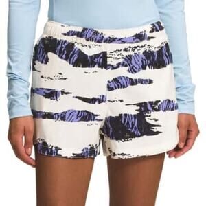 The North Face Women’s Class V Pathfinder Pull-On Shorts Size L Purple Print